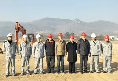 西北分公司承建的豐奧生物質(zhì)綜合循環(huán)利用項(xiàng)目開工