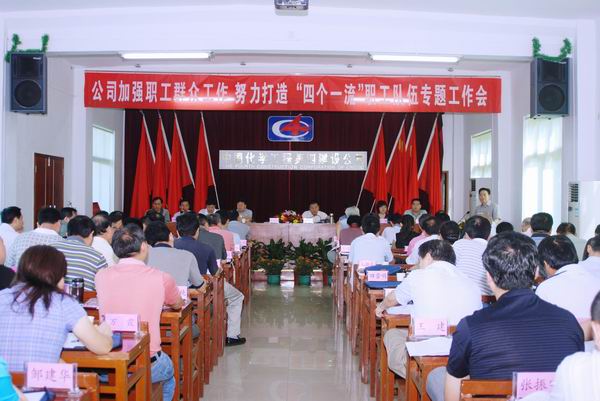公司召開加強群眾工作、打造“四個一流”隊伍專題工作會