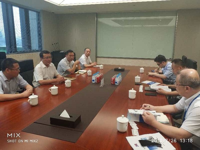 胡流芳參加衛(wèi)星石化公司項目建設交流會