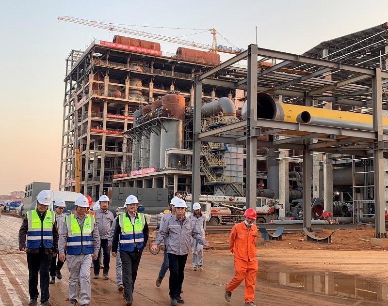 胡流芳到江西高安濟民可信工業(yè)燃氣項目檢查指導(dǎo)工作