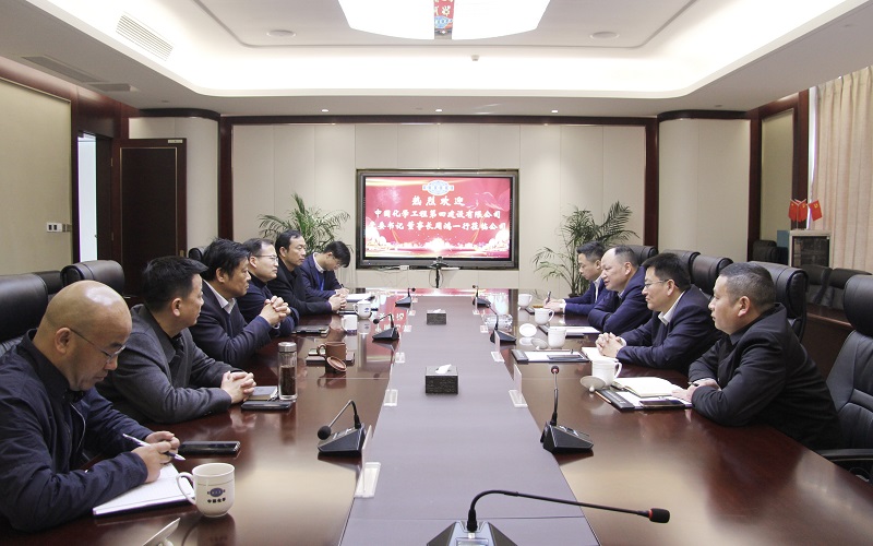 公司主要領(lǐng)導(dǎo)赴廬、蓉拜訪多家兄弟單位