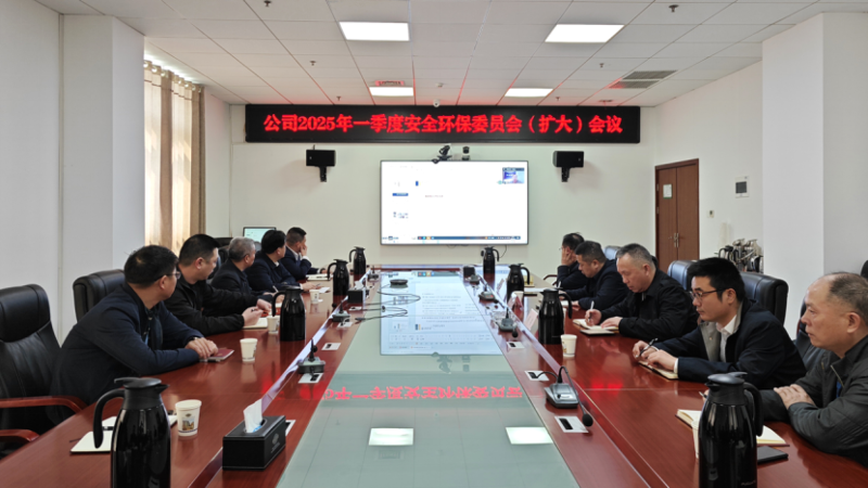 中國化學(xué)四化建召開2025年一季度安委會（擴(kuò)大）會議